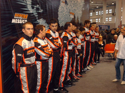 Gianluca Dingli with other official drivers