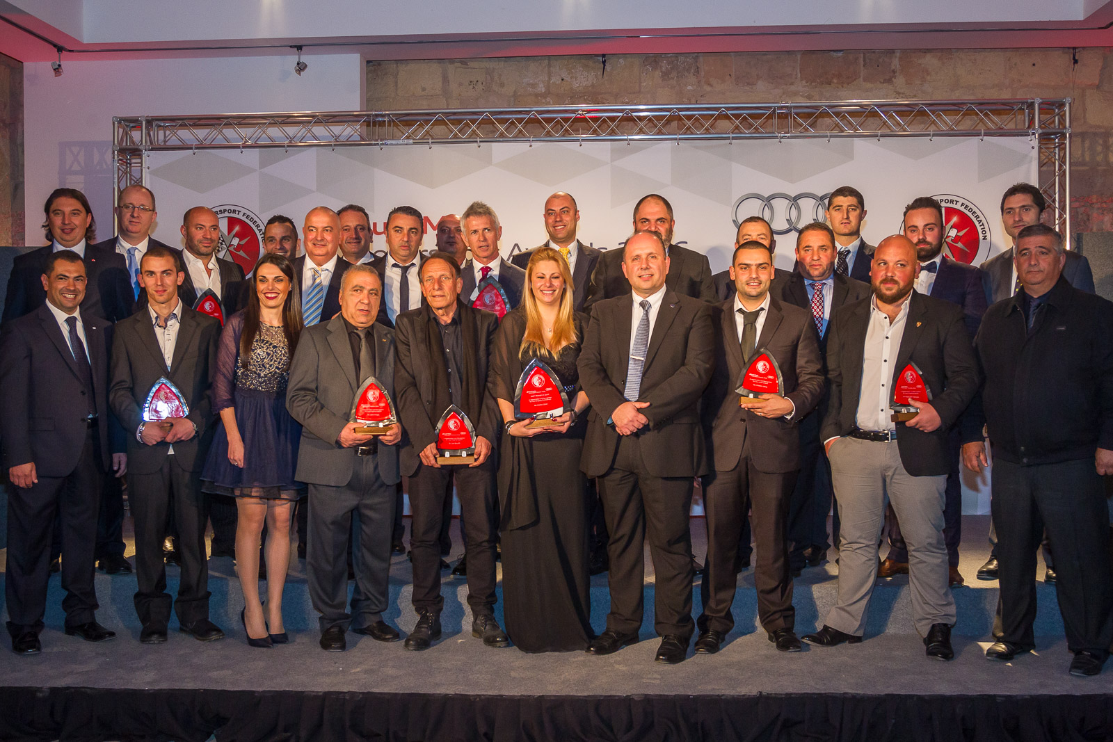 John Drury awarded Honourable Recognition at the Audi Malta Motorsport Awards